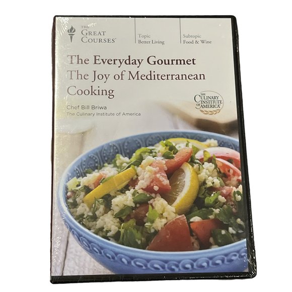 Mediterranean The Everyday Gourmet Joy of Cooking Book DVD The Great Courses - Picture 7 of 11